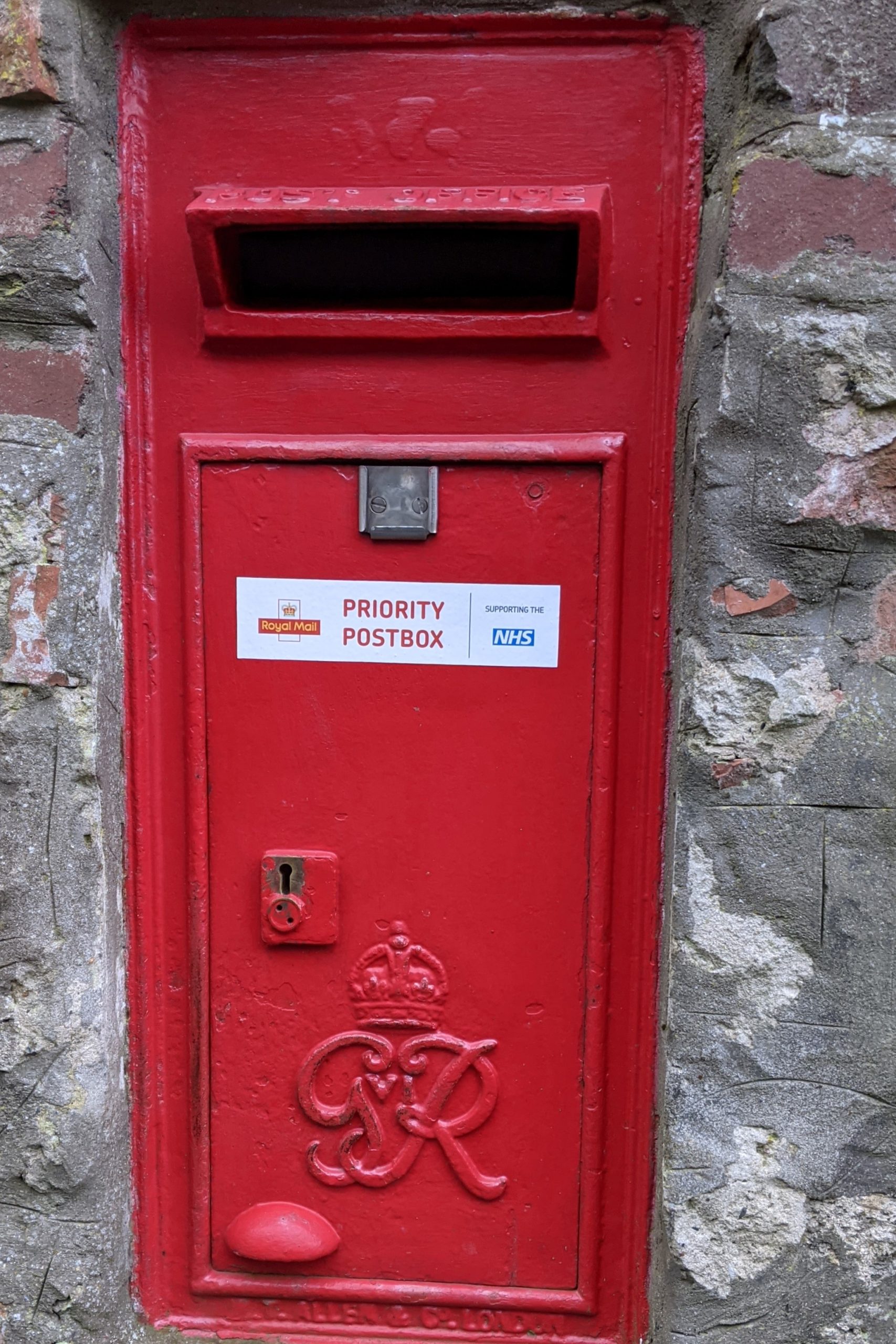 100 Objects 22: G VI R post box.