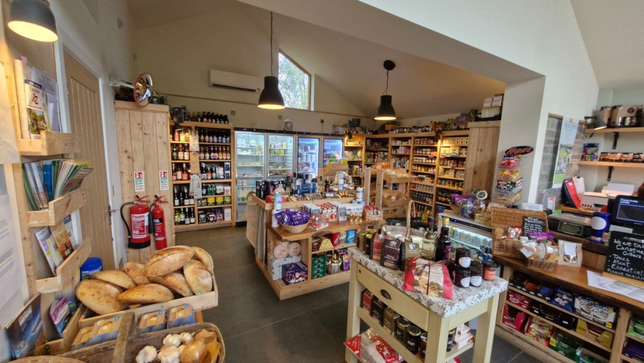 The Pavilion Stores and Café open 7 days per week